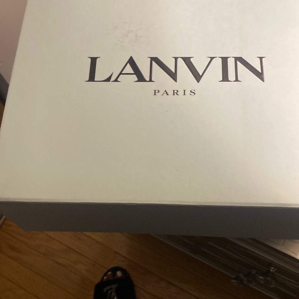 Lanvin Paris Shoe Box